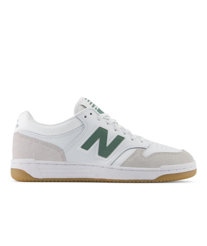 Chaussures New Balance 480 blanc/vert