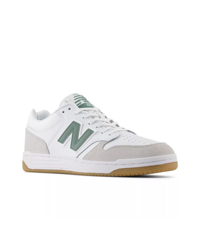 Chaussures New Balance 480 blanc/vert