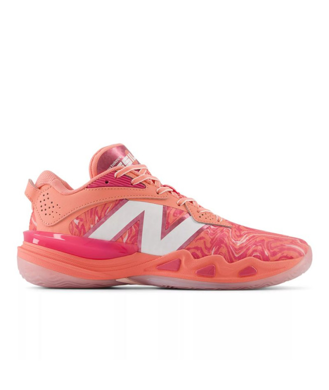 Zapatillas de Baloncesto New Balance Hesi Low V2 Hombre Sunfade Red