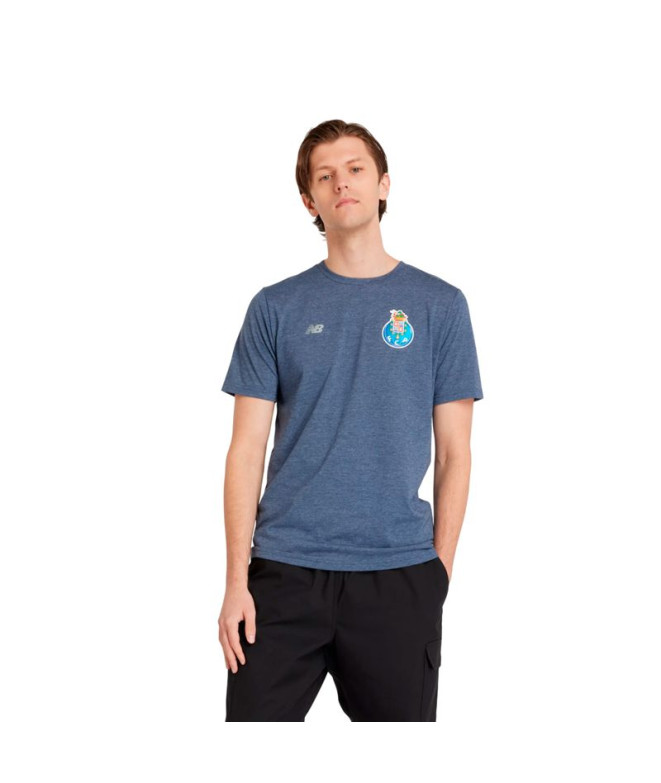 Camiseta de Fútbol New Balance FC Porto Graphic Heathertech Hombre