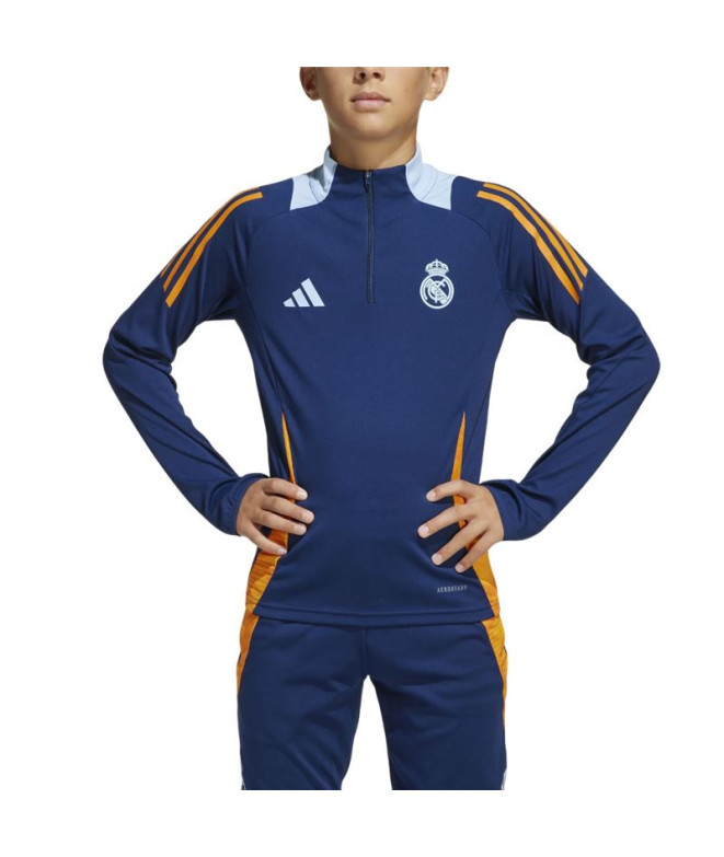 Camiseta Futebol adidas Top Infantil de Real Tr Blue