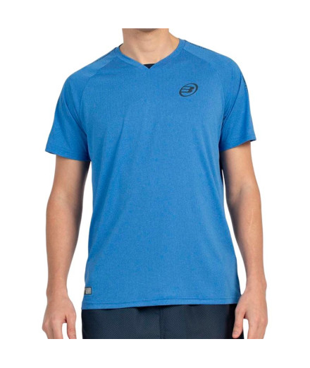 Camiseta de Padel Bullpadel Badan Homem Azul Atômico Vigore