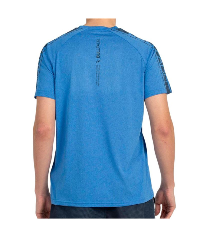 Camiseta de Padel Bullpadel Badan Homem Azul...
