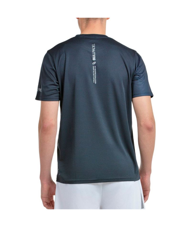 Camiseta de Padel Bullpadel Baten Hombre Azul...