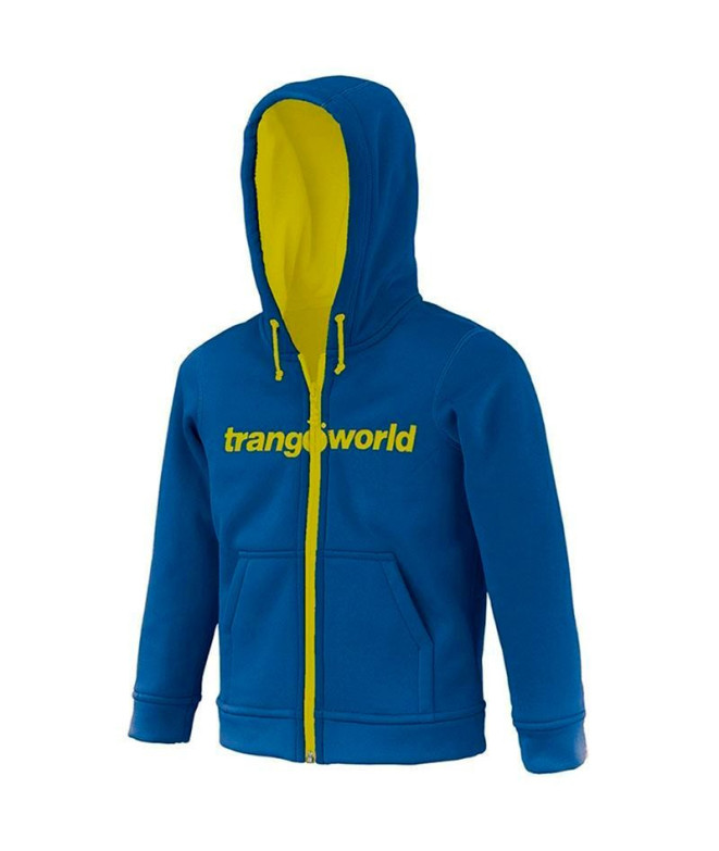 Veste Trangoworld Enfant Oby Poseidon/Limeade