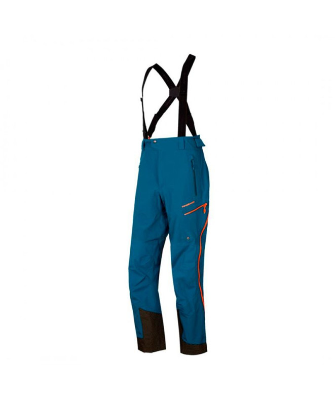 Calça Trangoworld Trx2 Shell Pro Azul/Laranja