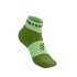 Meias Running Trail Unissex de Compressport Ultra Low Shadow Lime/Woodbine