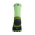 Meias Running Trail Unissex da Compressport Ultra V2.0 Woodbine/Shadow Lime