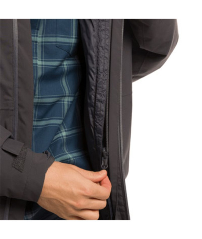 Veste Trangoworld Homme Salama Complet Gris