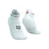 Calcetines de Running Compressport Pro Racing v4.0 Run Low White/Black