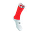 Meias Running de Compressport Pro Racing V4.0 Bicicleta Fluo Vermelho/Branco