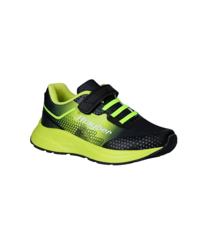 Zapatillas De Running J'Hayber Ritmo Infantil Negro