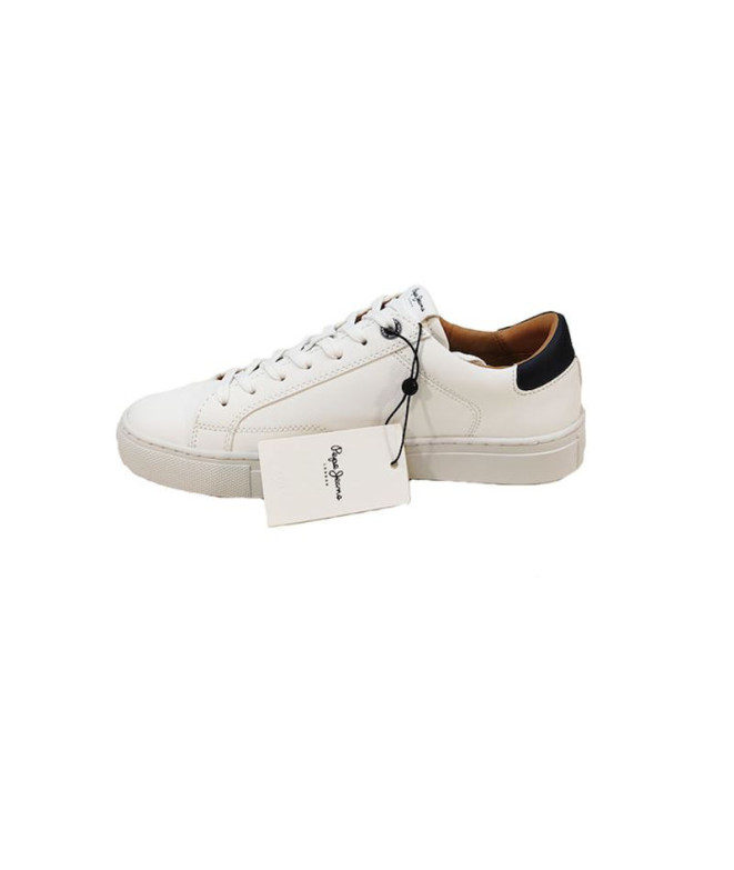Chaussures Homme Pepe Jeans Joe Basic Blanc