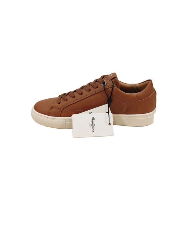 Sapatilhas Pepe Jeans Joe Basic Homem Tan Marrom