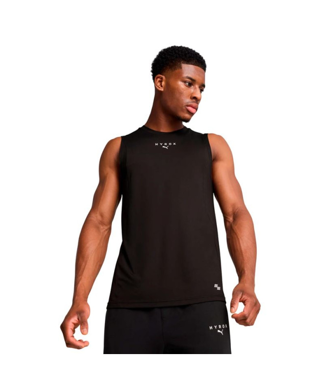 T-shirt Fitness de Puma M X Hyrox Cloud, Noir,...