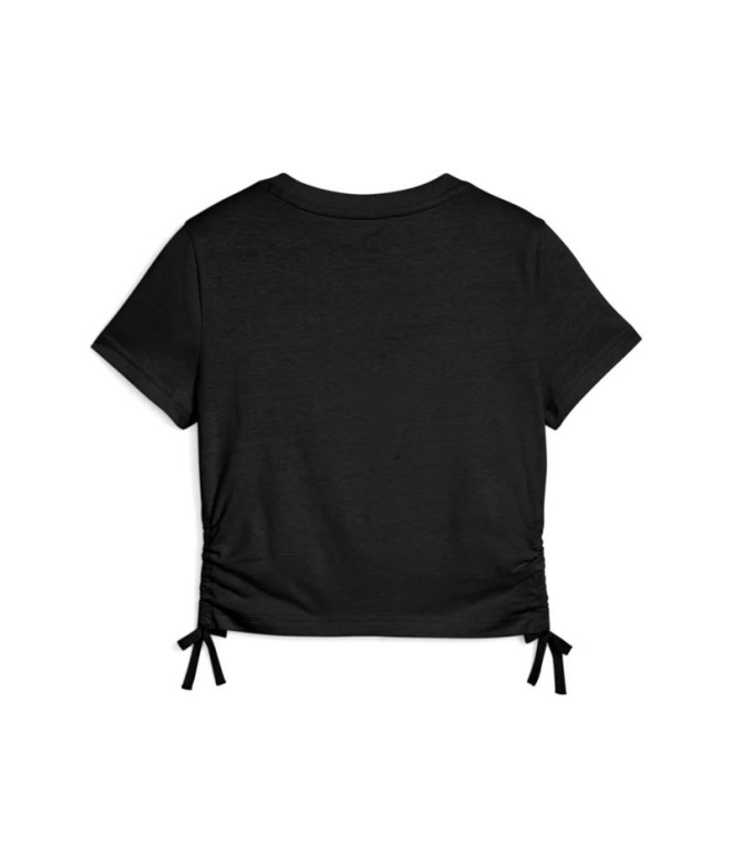 Camiseta Puma Essentials Metallic Knotted Mujer...