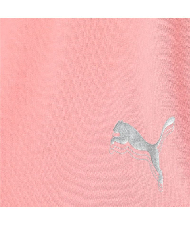 Calça Mulher Puma Essentials Metallic Rosa Fruit