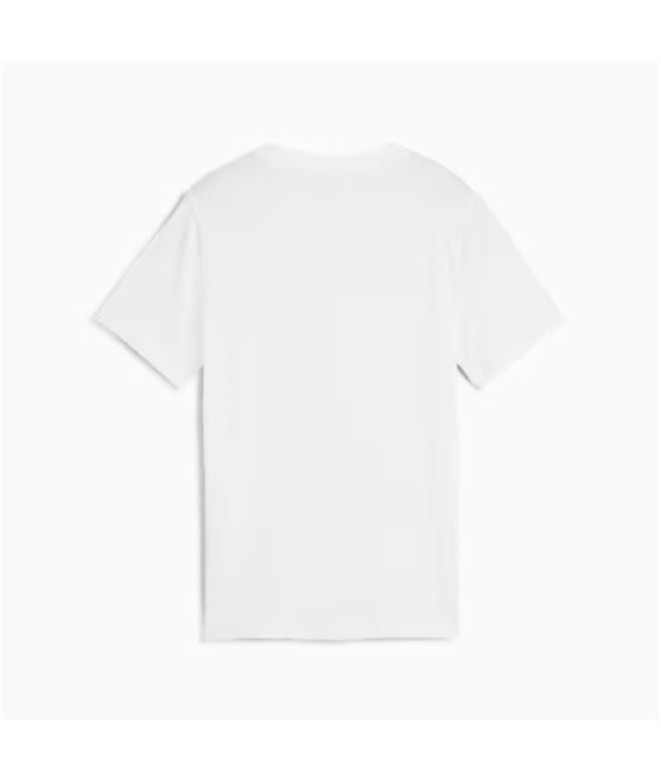 Camiseta Puma Graphics IV B Niño Blanco