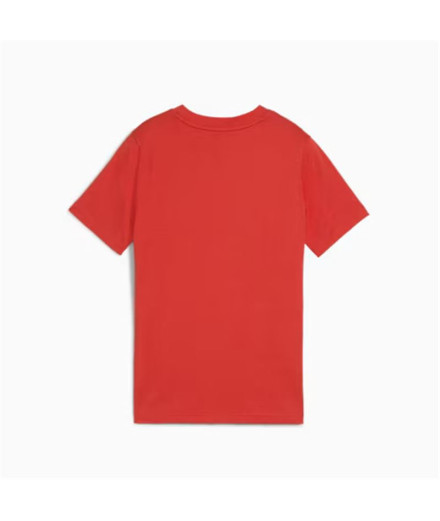 Camiseta Menino Puma Graphics IV Vermelho Fogo 2
