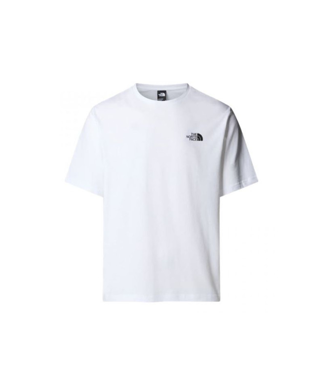 Camiseta The North Face Acampamento Homem Graphic Ss White