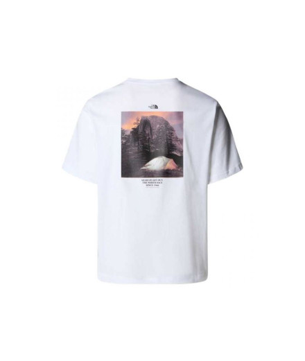 Camiseta The North Face Acampamento Homem Graphic Ss White 2