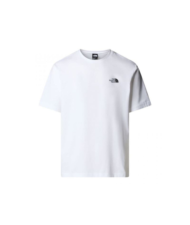 Camiseta The North Face Snowboarding Graphic Ss Hombre Blanco