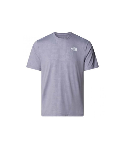 Camiseta de Montaña The north Face 24/7 Embossed Hombre Gris Camiseta de Montaña The north Face 24/7 Embossed Hombre Gris