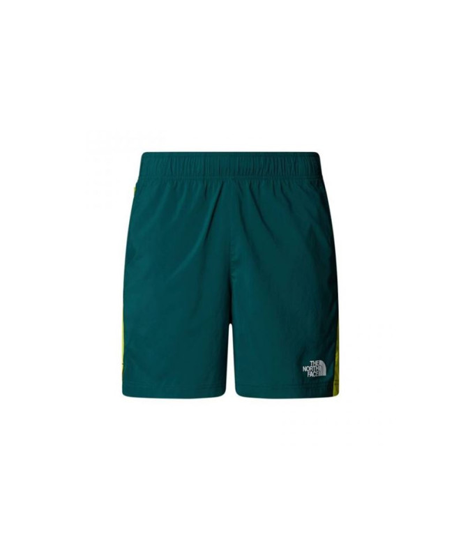 Pantalón de Montaña The north Face 24/7 Embossed Hombre verde