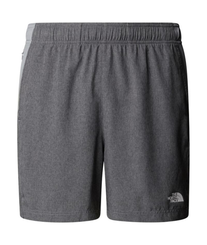 Pantalón de Montaña The north Face 24/7 Embossed Hombre Gris