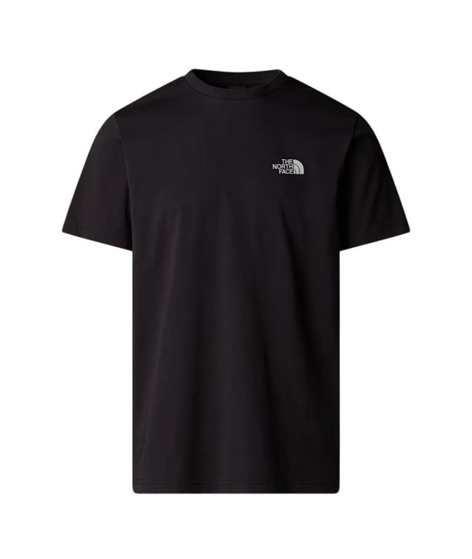 Camiseta de Montaña The north Face Reflective Box Nse Hombre Negro