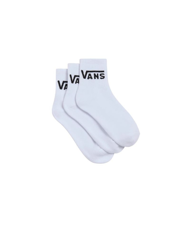 Calcetines Vans Classic Half Infantil Blanco