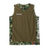 Camiseta de Basquetebol Spalding Reversível Camuflagem/Bege