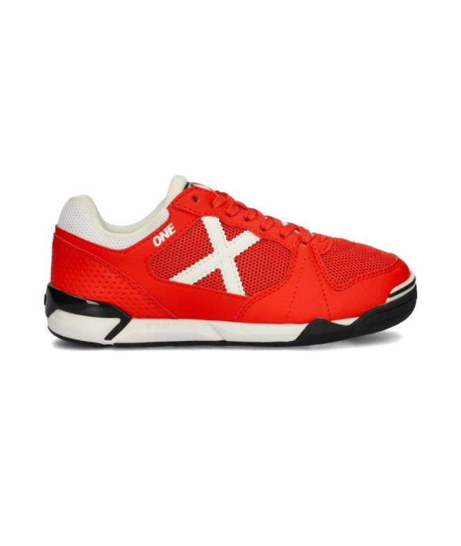 Zapatillas de Fútbol sala Munich One Kid 73 Infantil Rojo