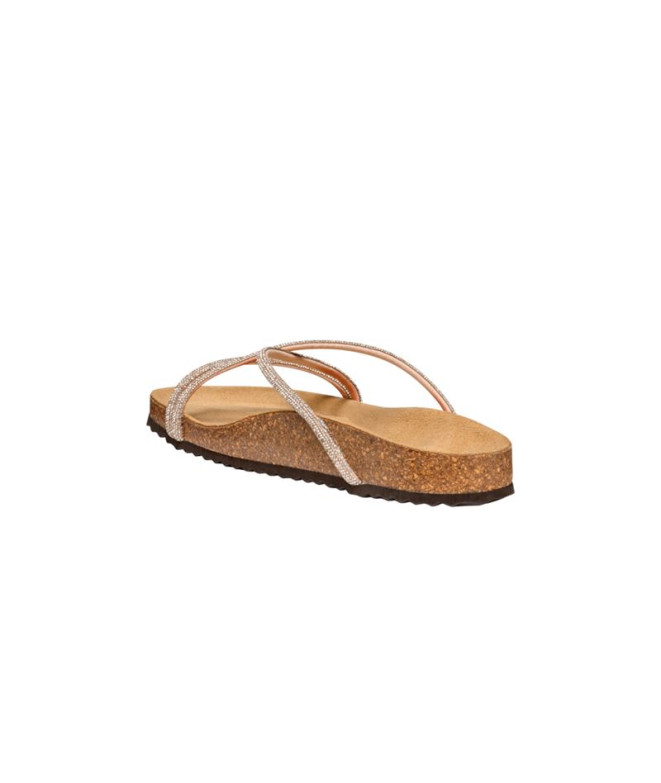 Sandálias Mulher Geox Brionia R Nude