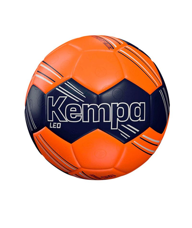 Balón de Balonmano Kempa Leo naranja/negro