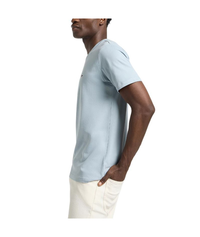T-shirt Homme Lee Ss Patch Logo Tee Concrete Gray