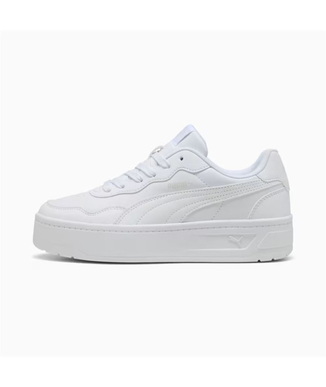 Chaussures Court Femme Puma Lally Skye White