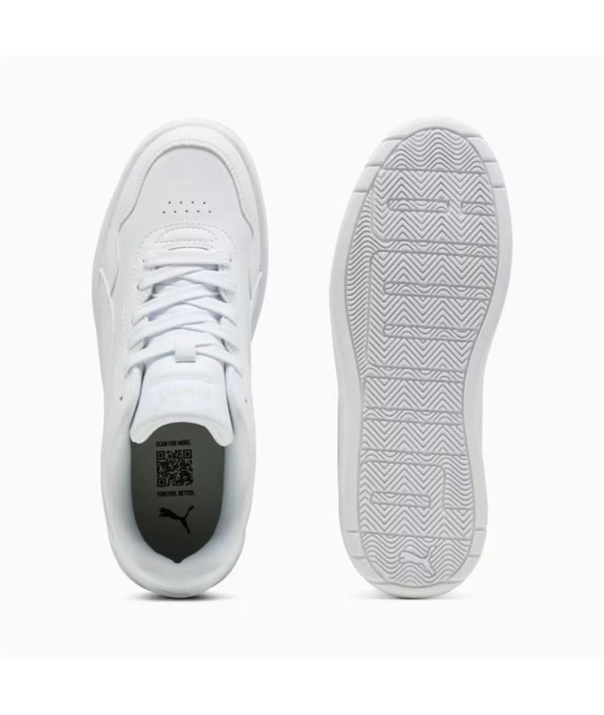 Zapatillas Puma Court Lally Skye Mujer Blanco