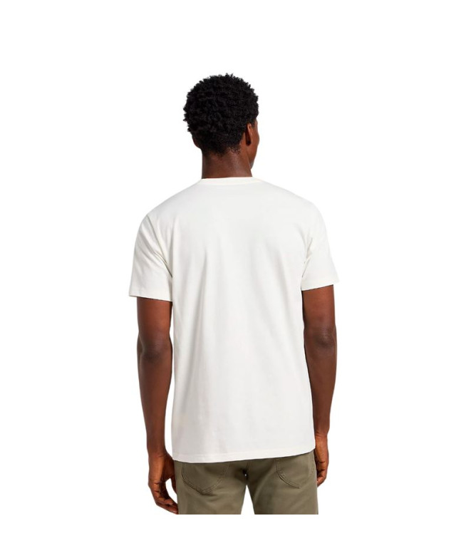 Camiseta Lee Medium Wobbly Lee Hombre Ecru
