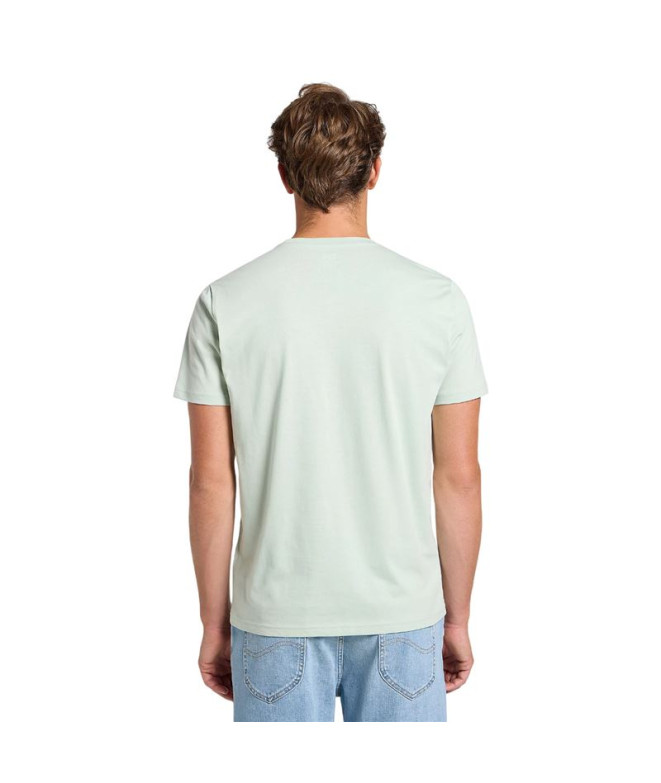 T-shirt Homme Lee Ss Patch Logo Tee Soft Sage