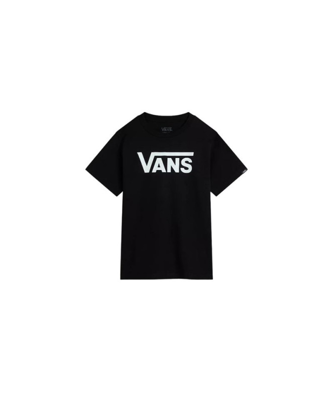 Camiseta Vans Menino Preto clássico