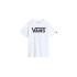 Camiseta Vans Menino Branco clássico