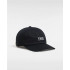 Gorra Vans Half Box Curved Bill Jo Infantil Negro
