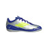 Sapatilhas de Futebol Sala adidas Infantil F50 Club em prata Messi