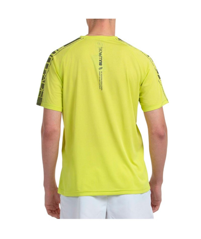 Camiseta de Padel Bullpadel Badan Homem Lima...