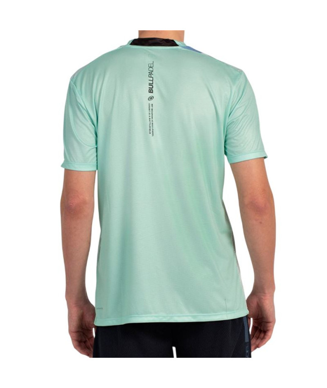 Camiseta de Padel Bullpadel Brumo Hombre Verde...