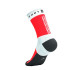 Calcetines de Running Compressport Ultra Trail V2.0 Unisex Blanco/Rojo