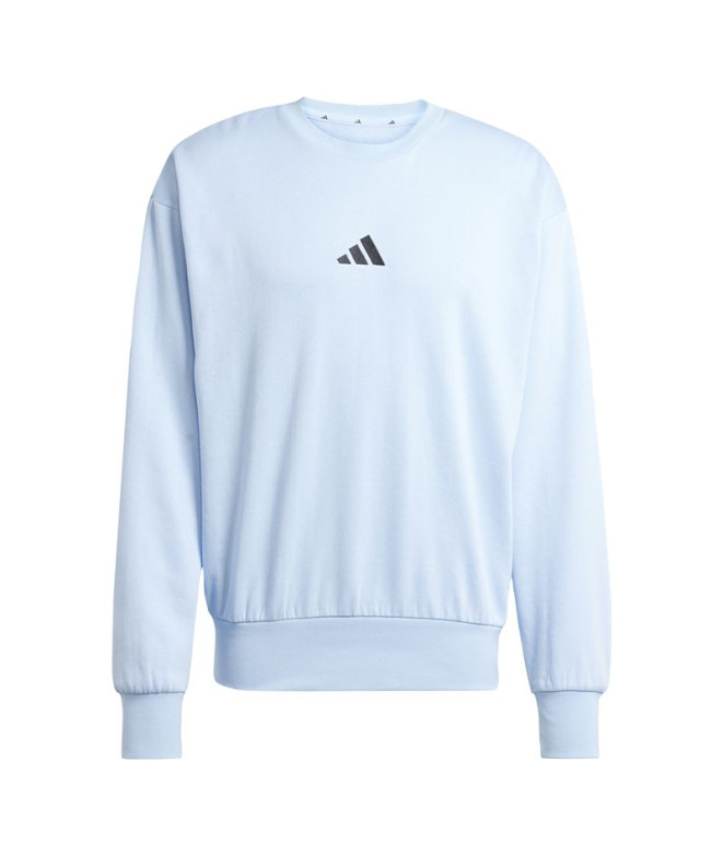 Sudadera adidas Feelcozy Swt Hombre Azul/Negro