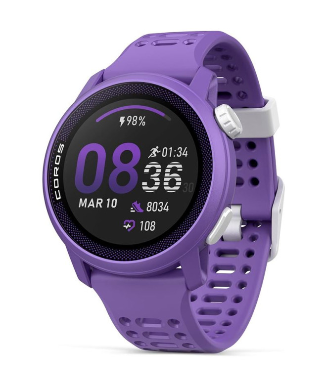 Montre Coros GPS Montre de sport Pace 3 Montre de sport Violet