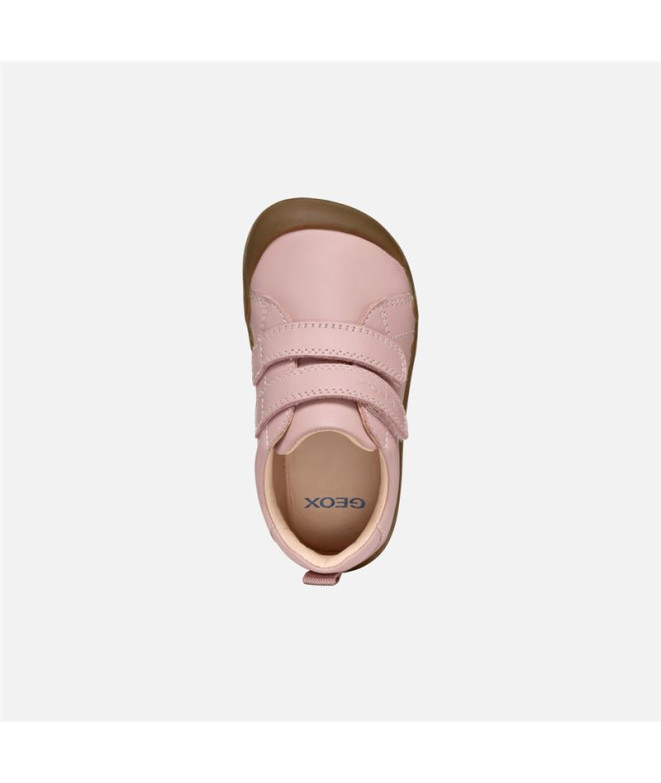 Chaussures Fille Geox Steppieup Rose